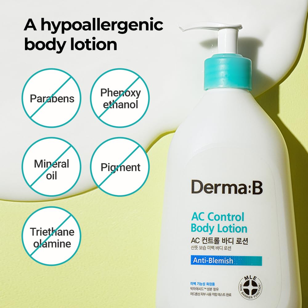 Derma:B AC Control Body Lotion