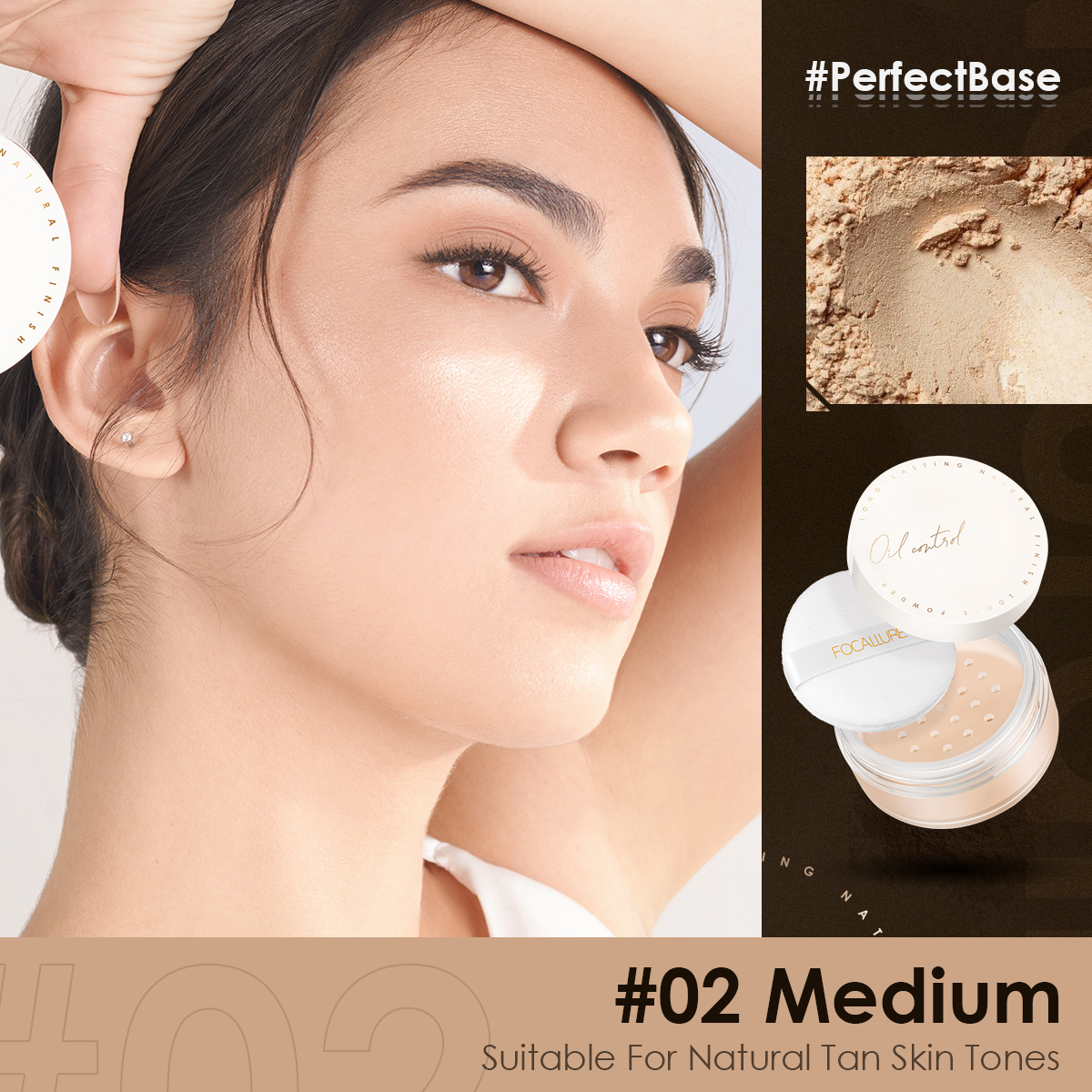 Focallure Oil Control Loose Powder