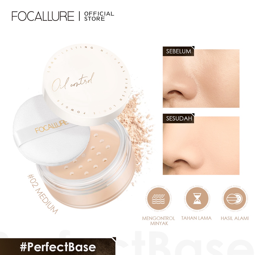 Focallure Oil Control Loose Powder