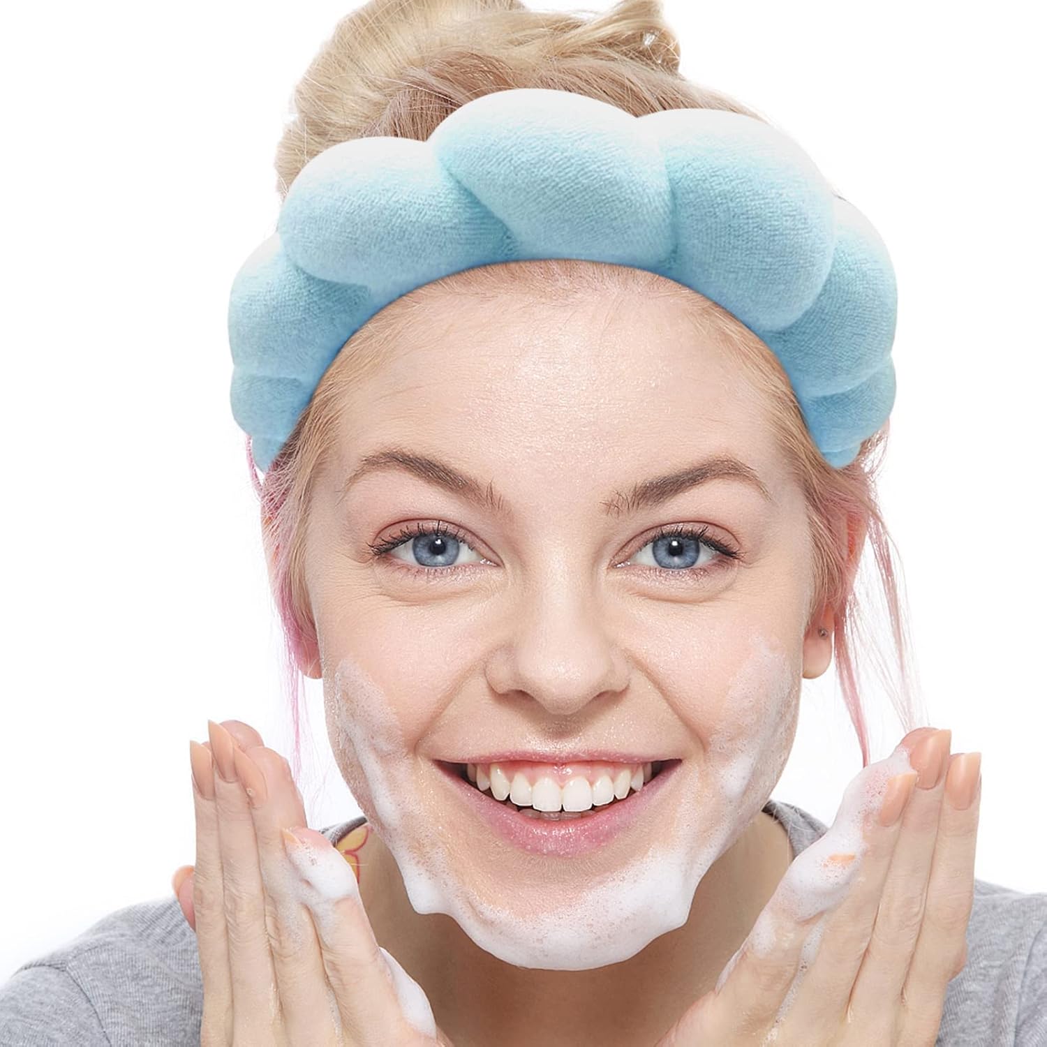 Wrist Strap + Spa Headband + Makeup Hairband