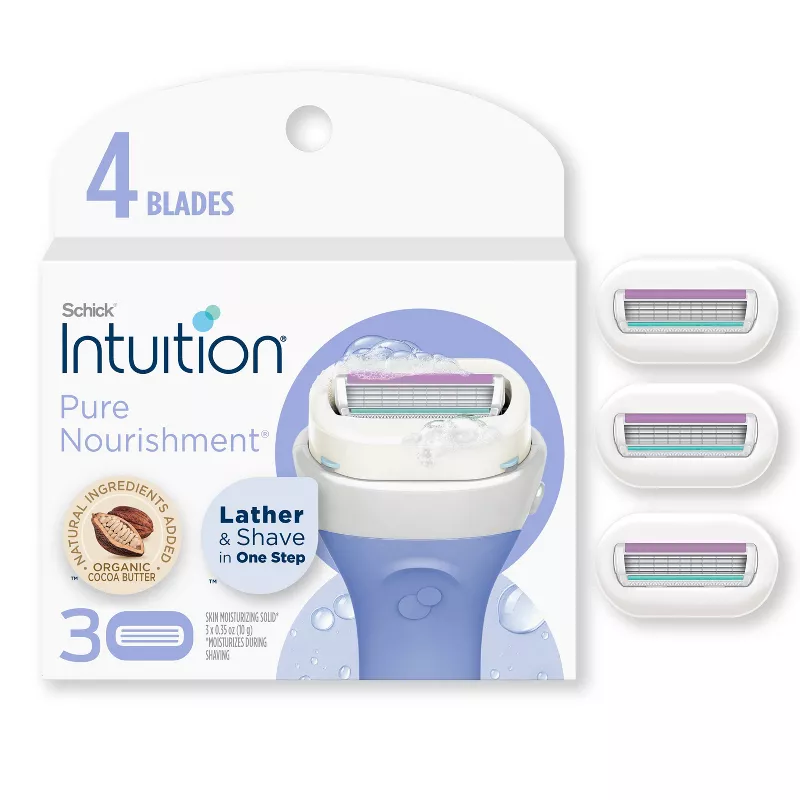 Schick Intuition Lemon Berry Breeze Razors Refill
