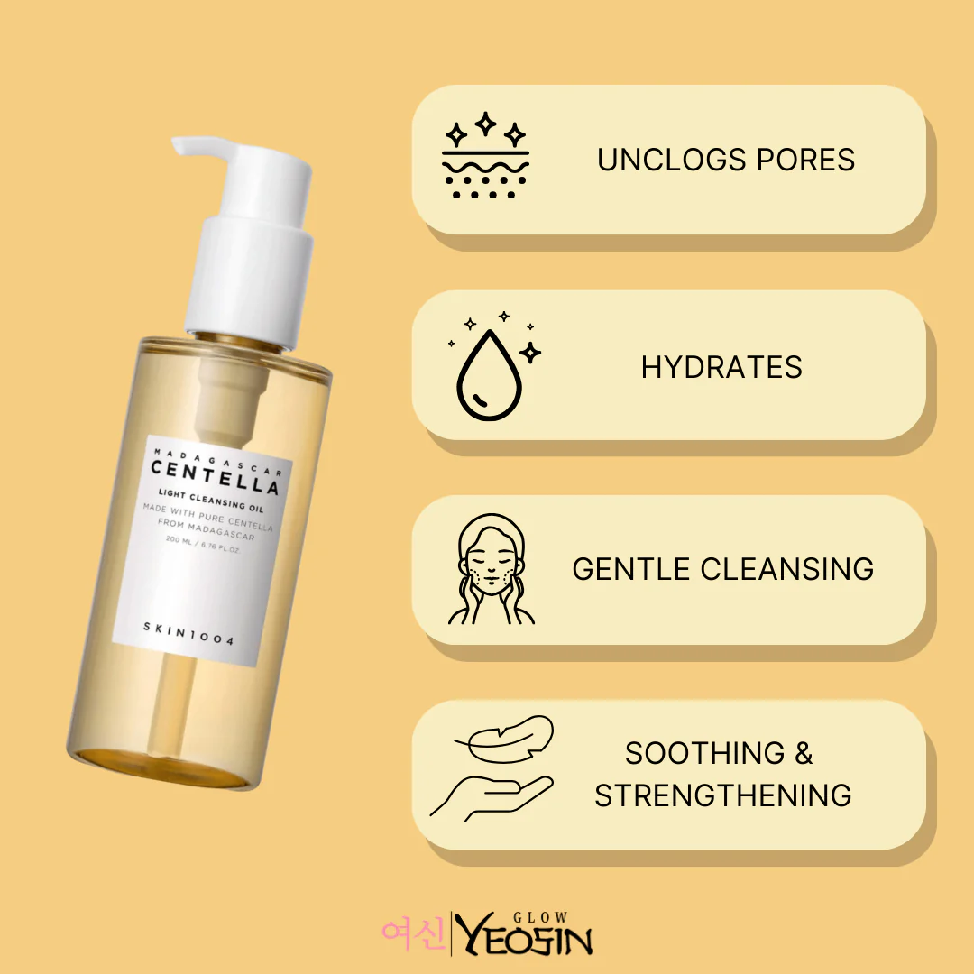 SKIN1004 Madagascar Centella Light Cleansing Oil 200ml