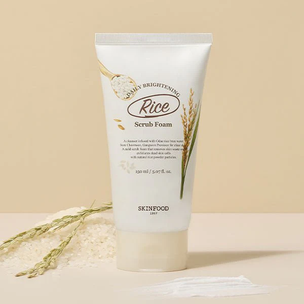 Skinfood Rice Daily Brightening Srucb Foam 150ml