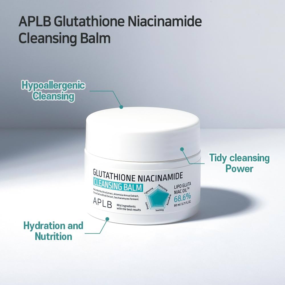 APLB Glutathione Niacinamide Cleansing Balm