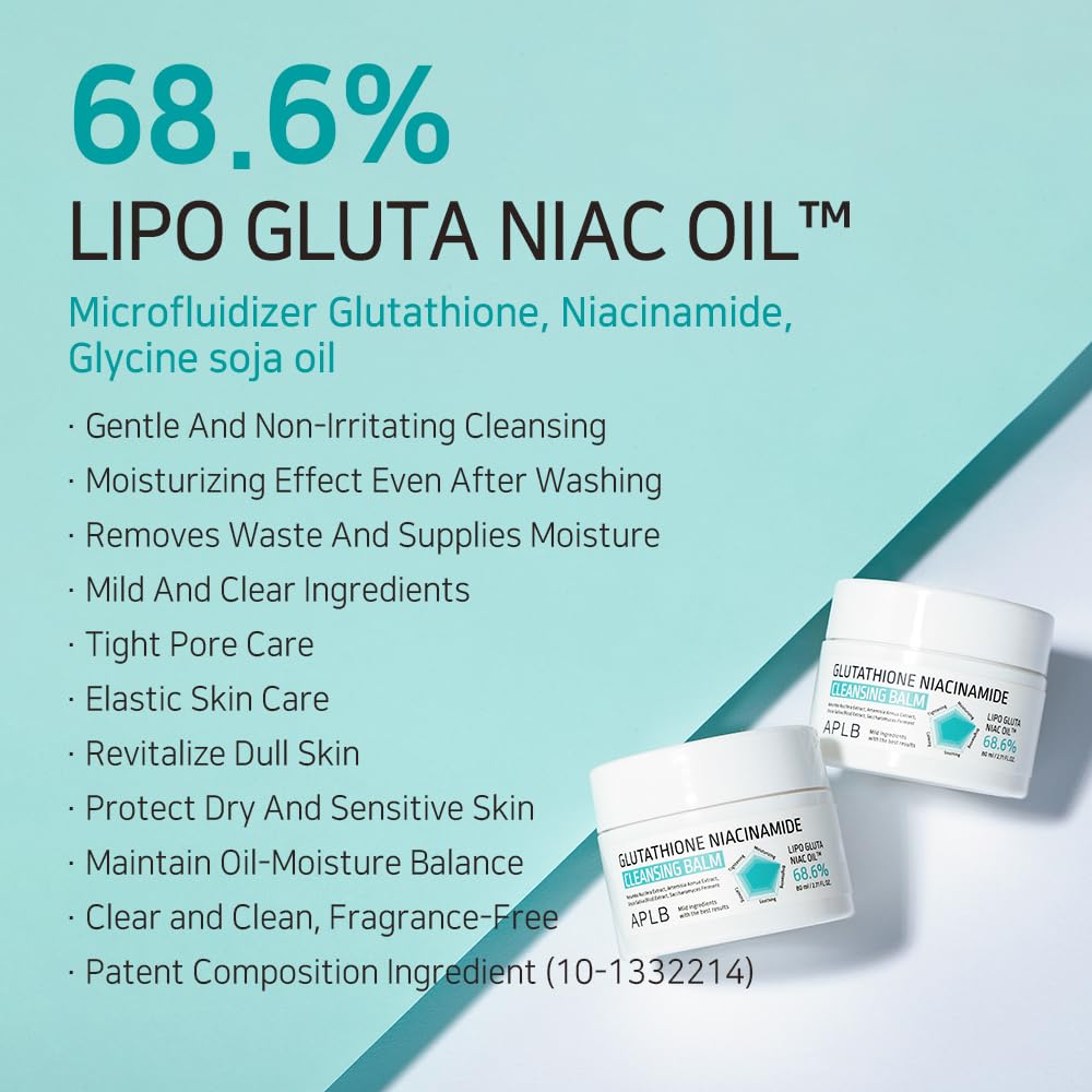 APLB Glutathione Niacinamide Cleansing Balm
