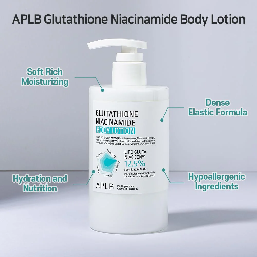 APLB Glutathione Niacinamide Body Lotion 300ml Vendor