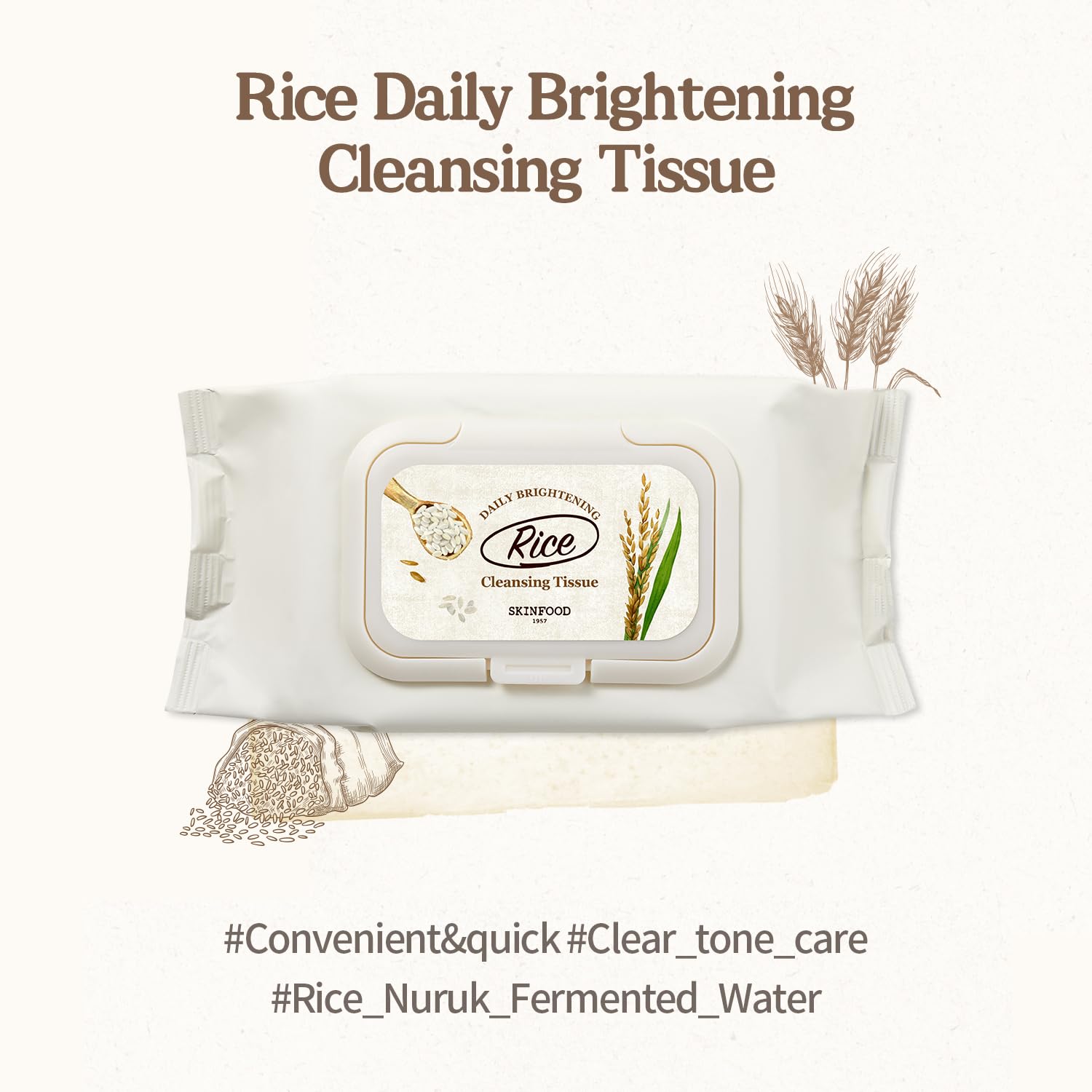Skinfood Rice Cleansing Tissue