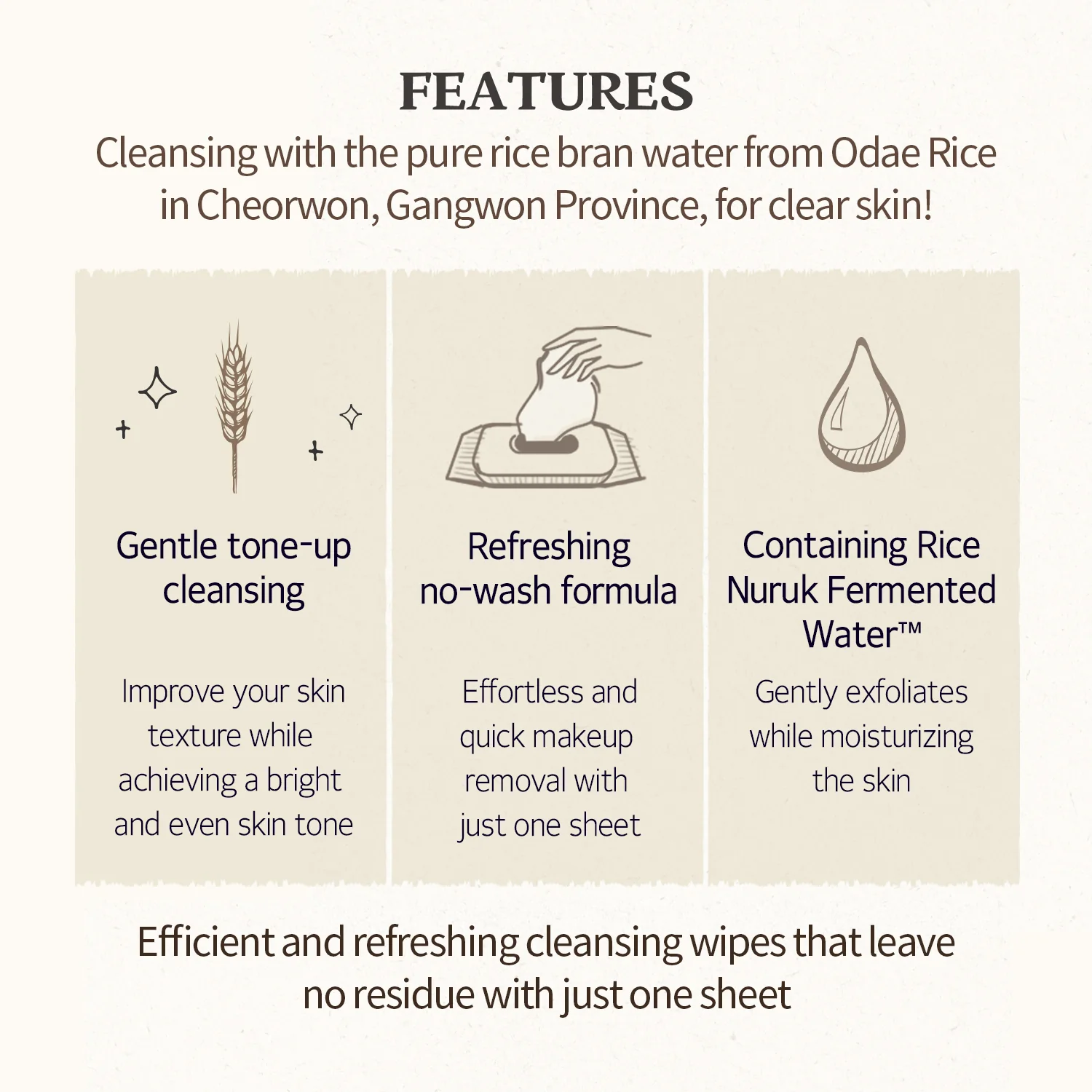 Skinfood Rice Cleansing Tissue