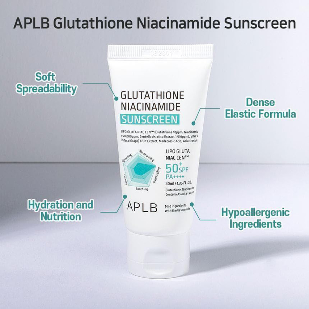 APLB Glutathione Niacinamide Sunscreen 40ml