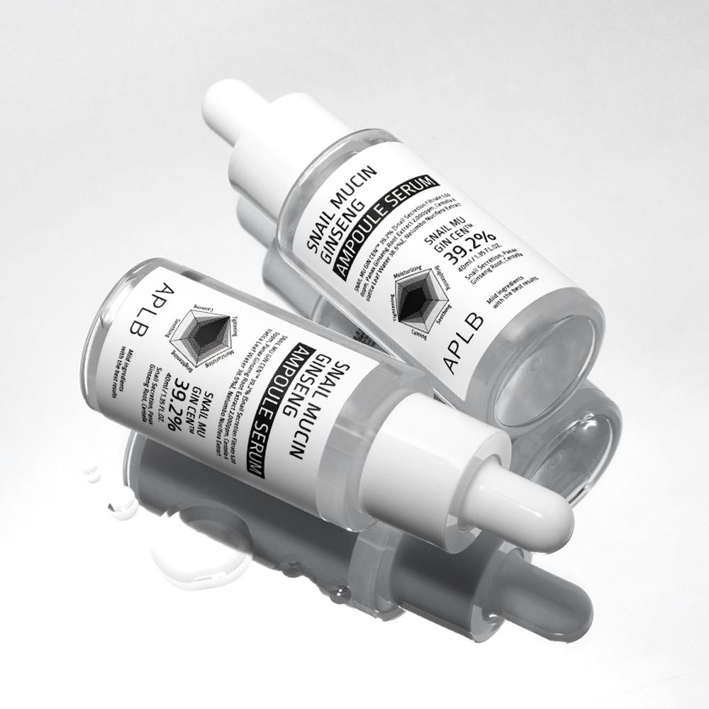 APLB Snail Mucin Ginseng Ampoule Serum