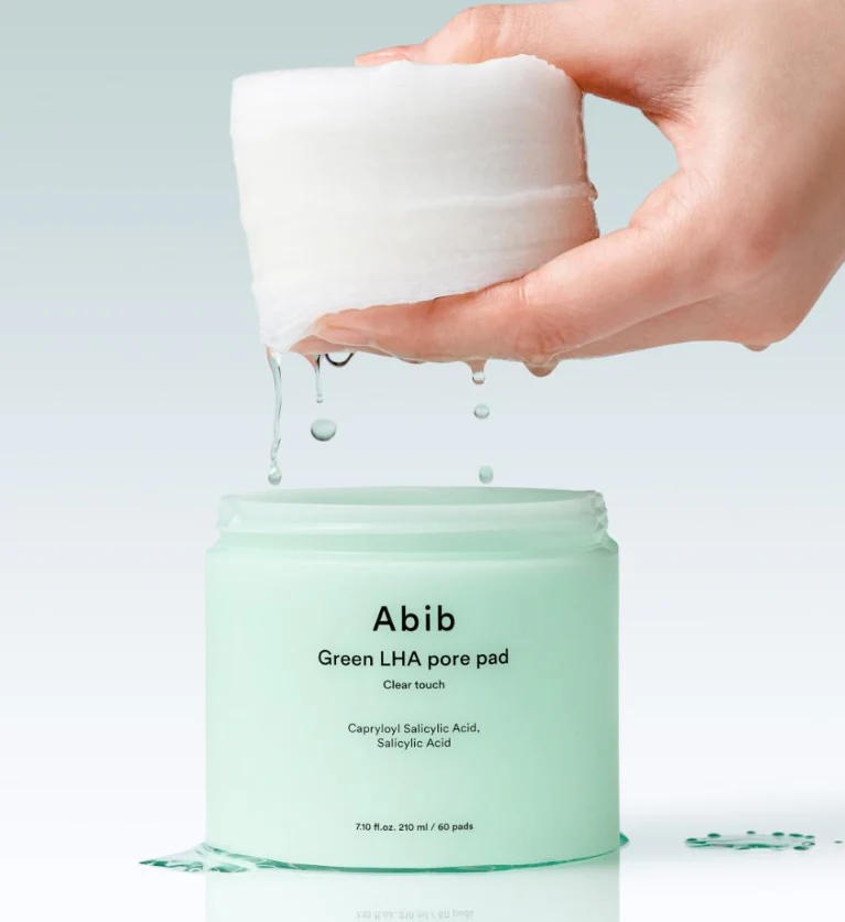 Abib Green LHA Pore Pad Clear touch cleansing pads