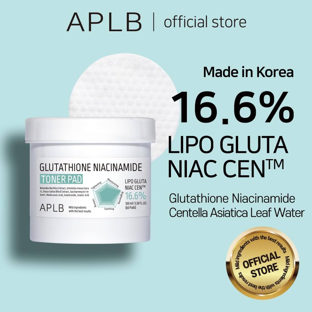 APLB Glutathione Niacinamide Toner Pad