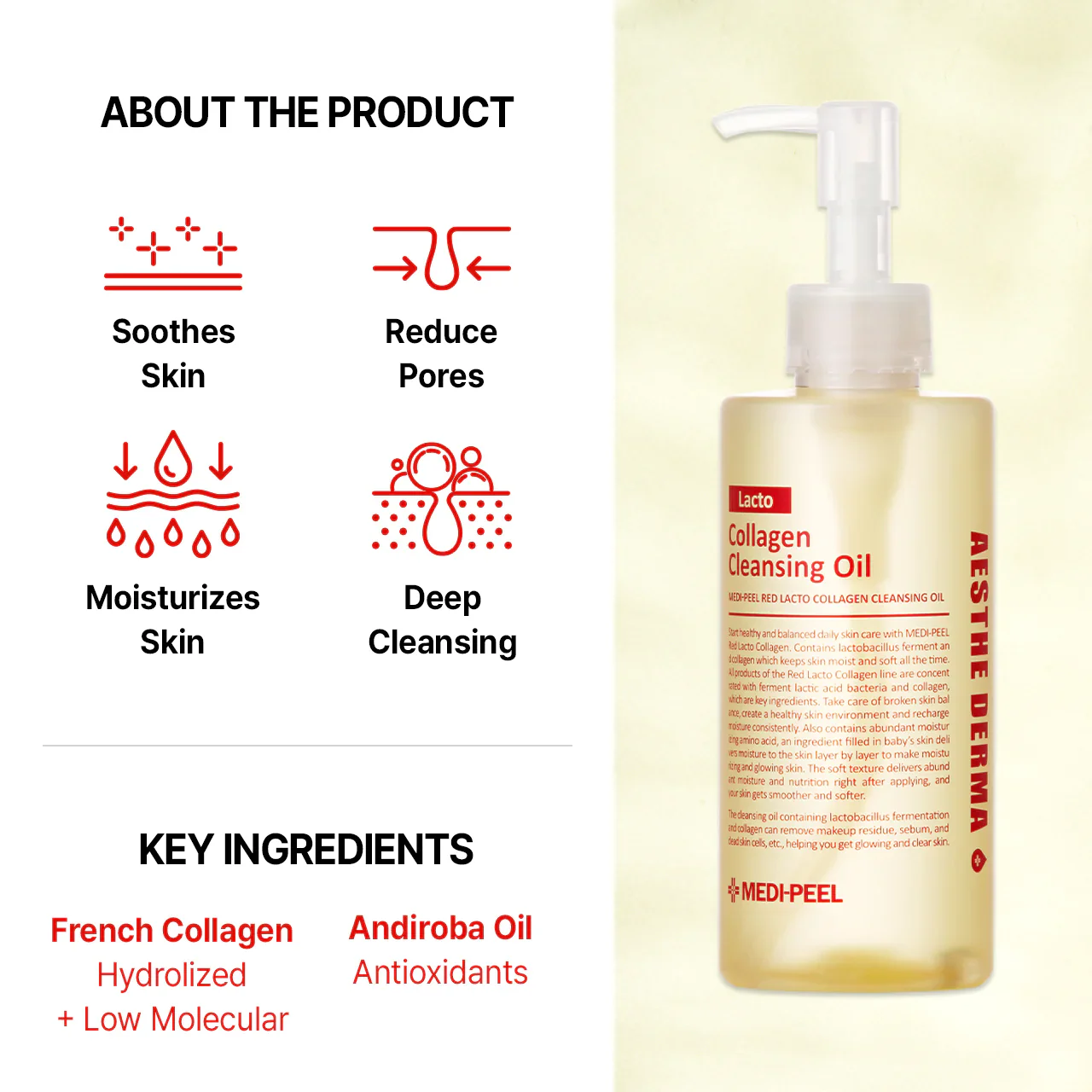 MEDIPEEL Collagen Cleansing Oil