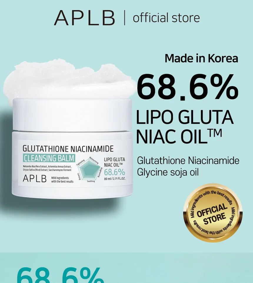 APLB Glutathione Niacinamide Cleansing Balm