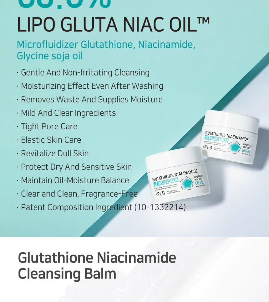 APLB Glutathione Niacinamide Cleansing Balm