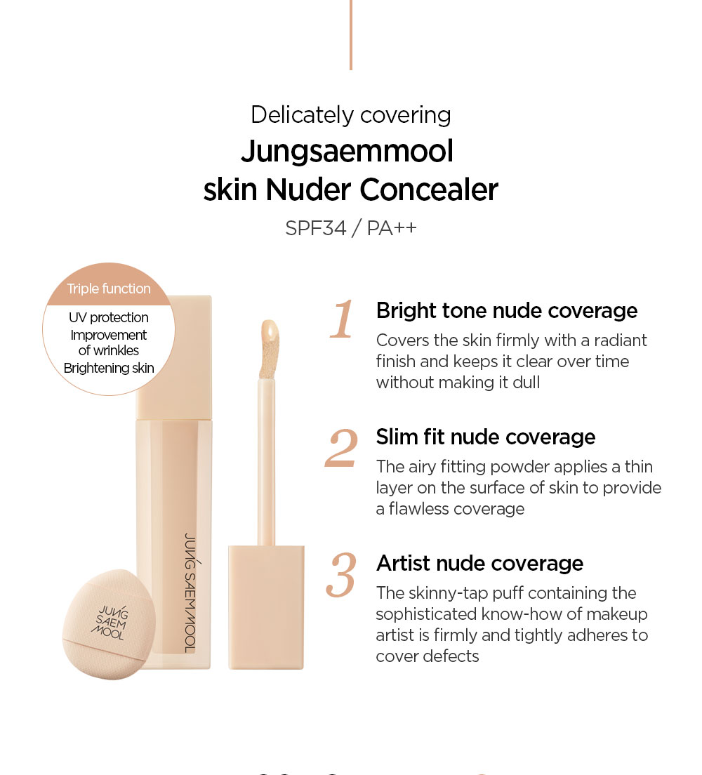 Jung Saem Mool Skin Nuder Concealer 