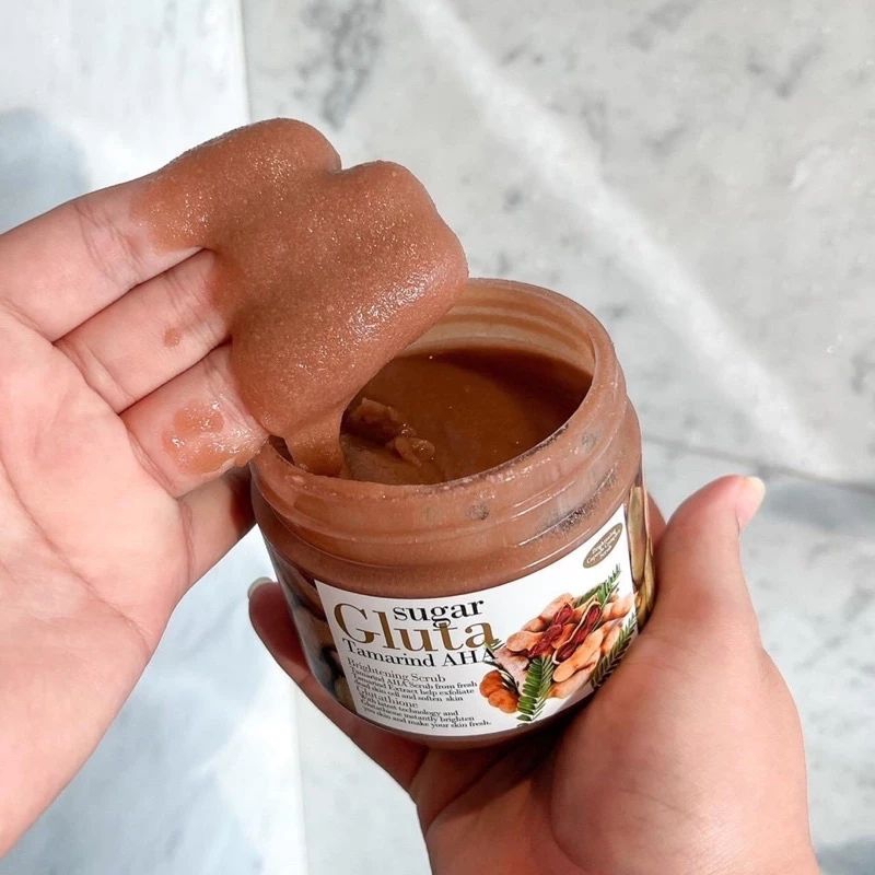 Sugar Gluta Scrubs Tuamarine AHA and Thanaka BHA