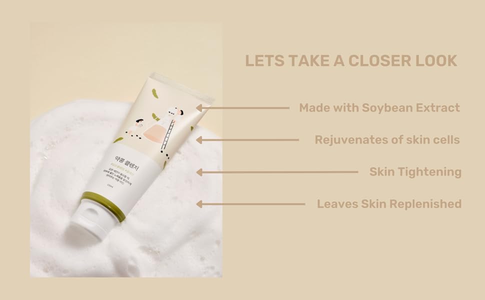 Roundlab Soybean Nourishing Cleanser 150ml