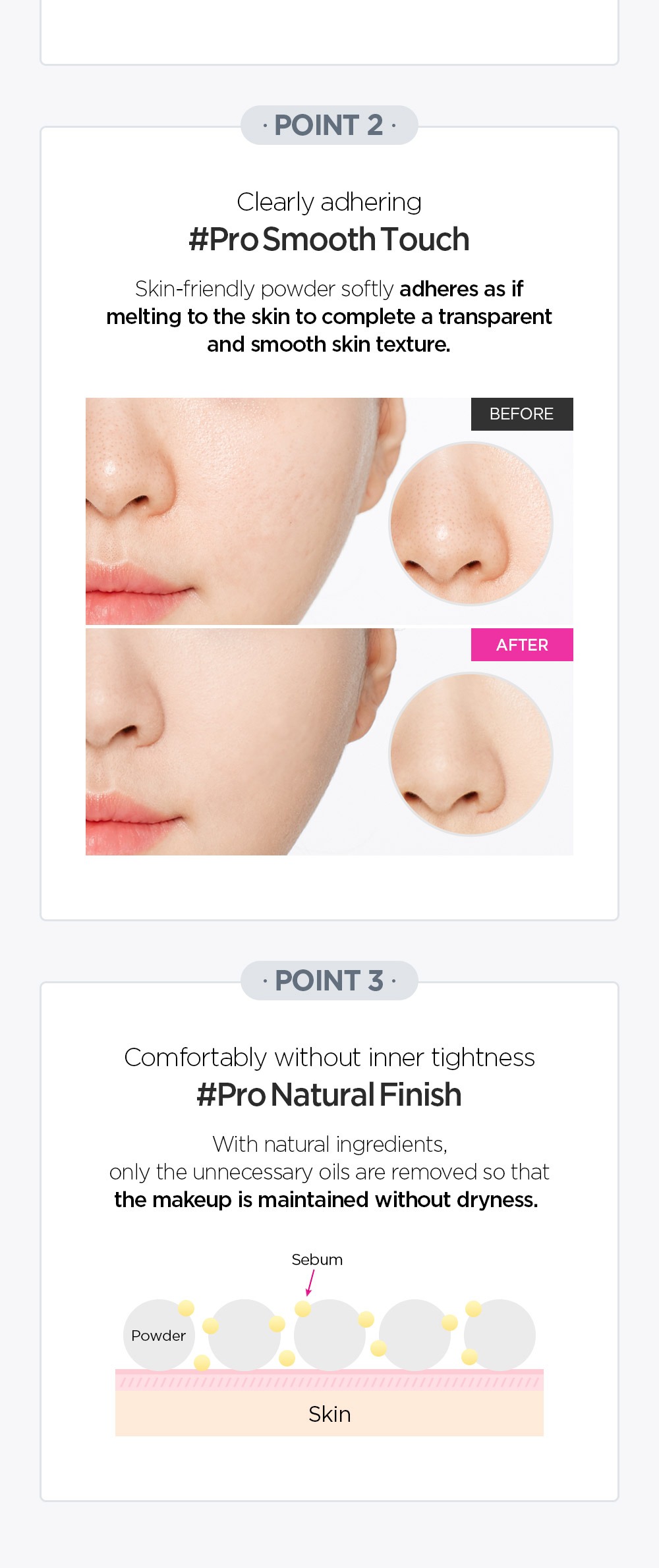 Jung Saem Mool Pro-lasting Finish Powder Bare Blur 10g