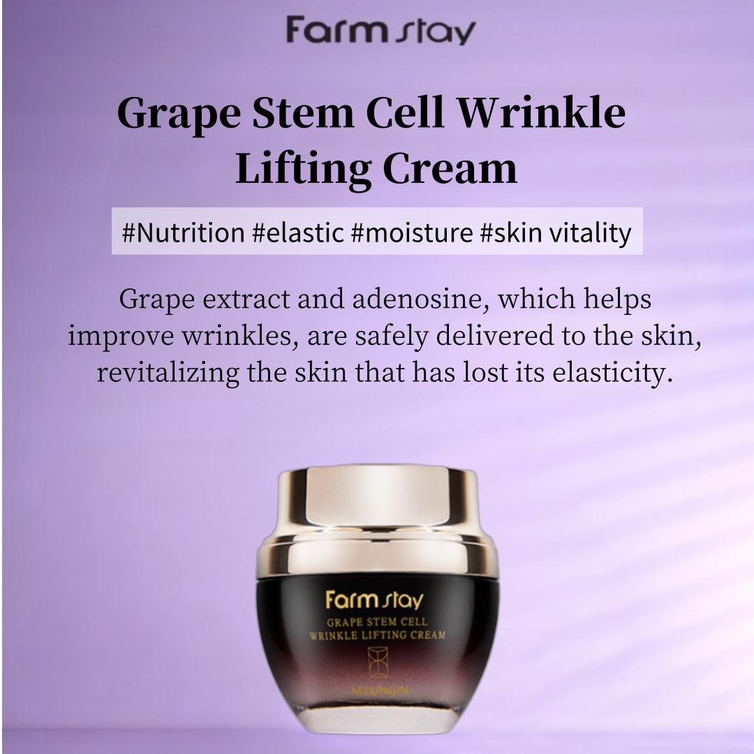 Farm Stay Grape Stem Cell Wrinkle Lifting Cream