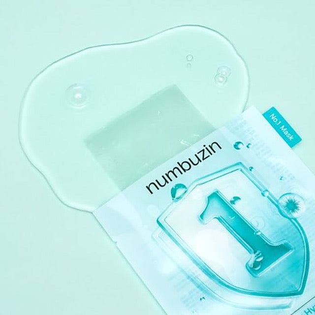 Numbuzin No.1 Panthenol BS Hyaluronic Active Clear Mask 4EA