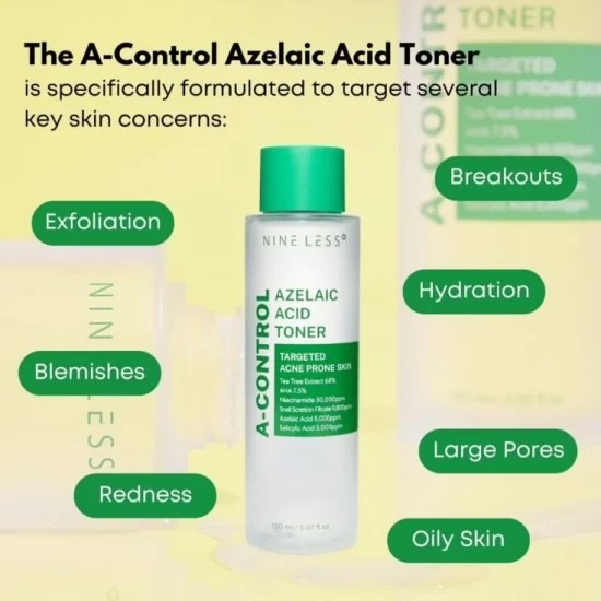 Nineless A-Control Azelaic Acid Toner 150ml