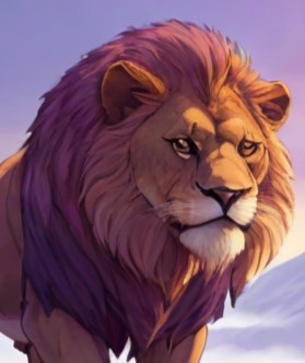 LEONE - T-shirt con stampa a colori