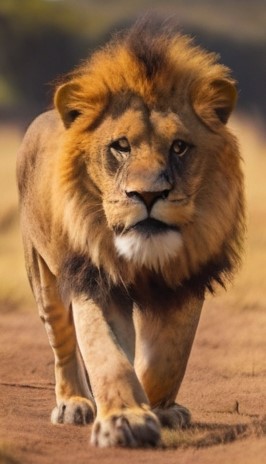 LEONE - T-shirt con stampa a colori