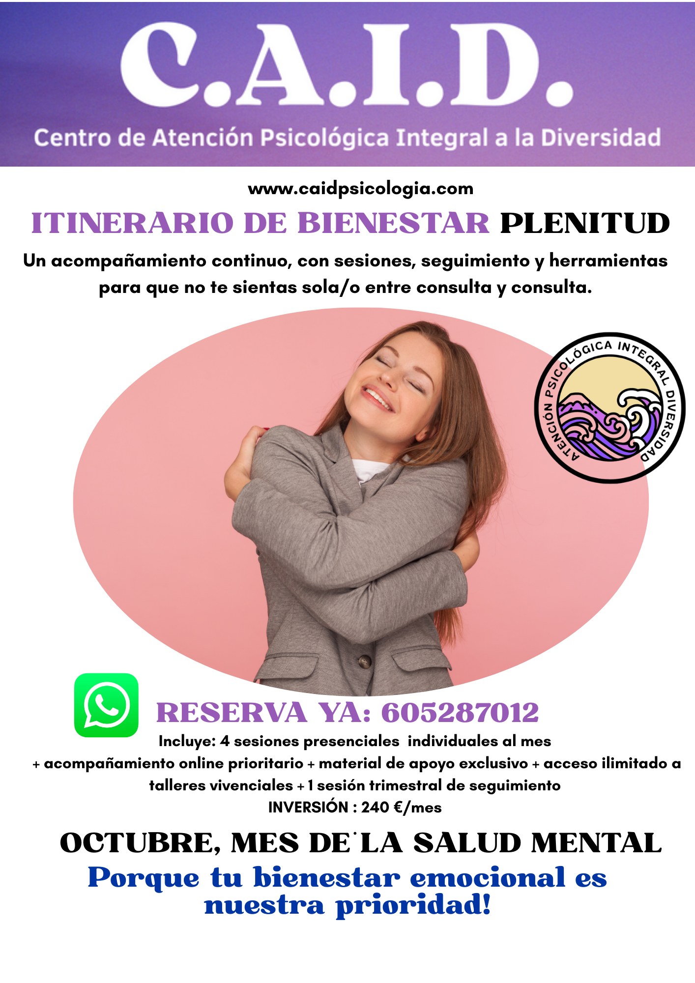 ITINERARIO DE BIENESTAR PLENITUD