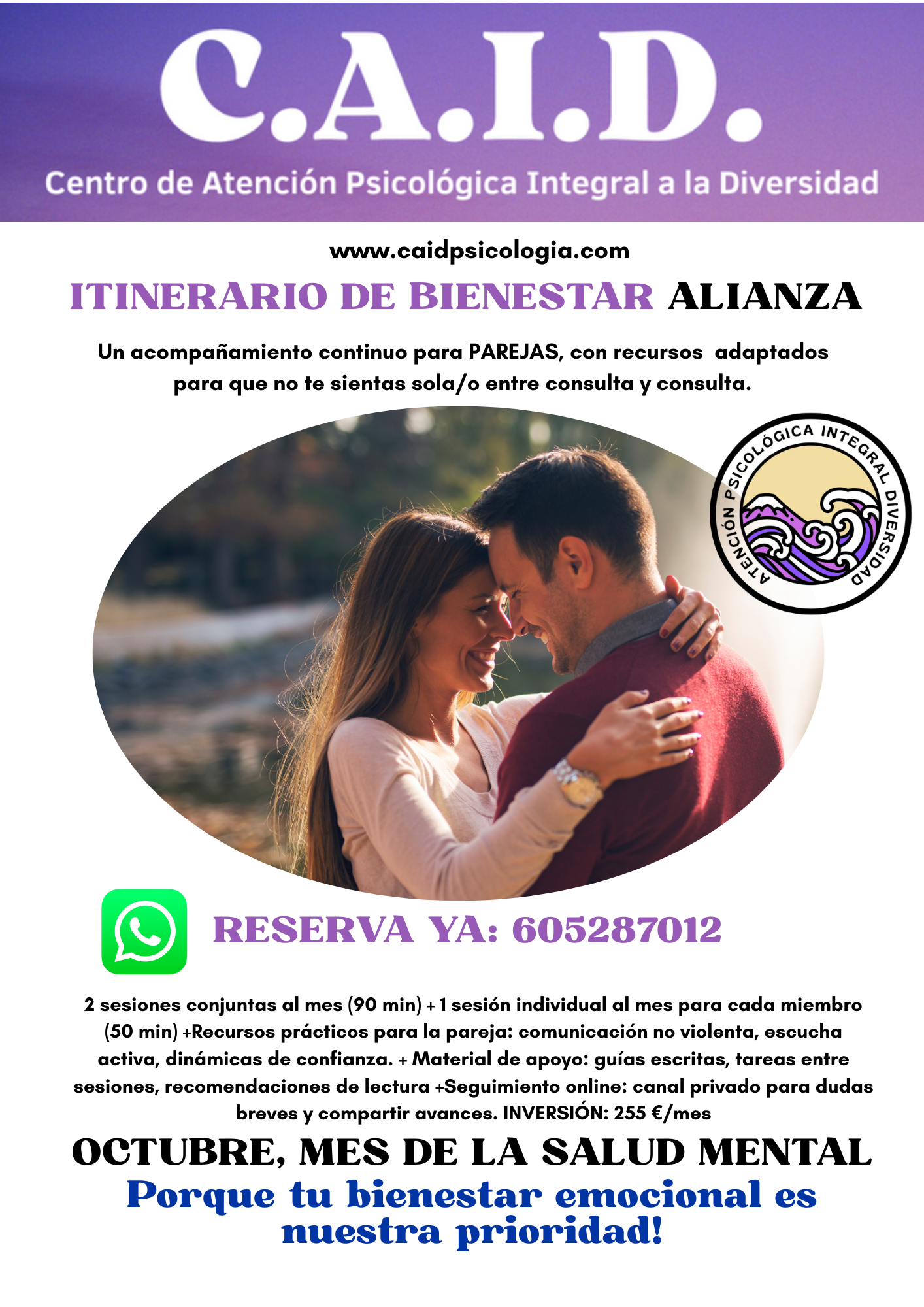 ITINERARIO DE BIENESTAR ALIANZA
