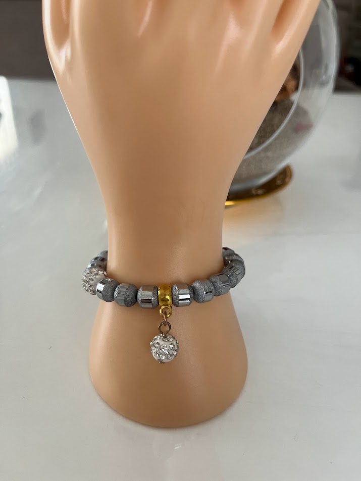 BRACELET FEMME GRIS
