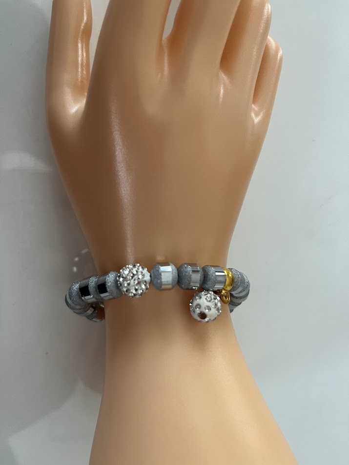 BRACELET FEMME GRIS