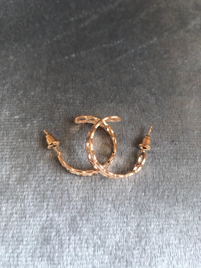 BOUCLE D'OREILLE DORÉES BOD005