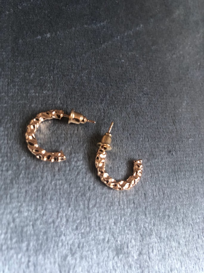 BOUCLE D'OREILLE DORÉES BOD007