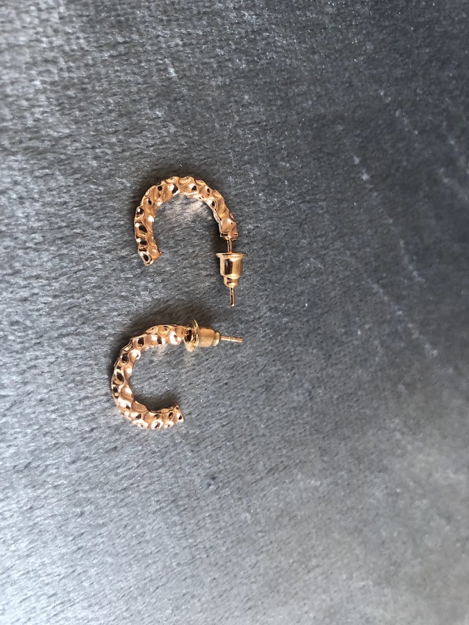 BOUCLE D'OREILLE DORÉES BOD007