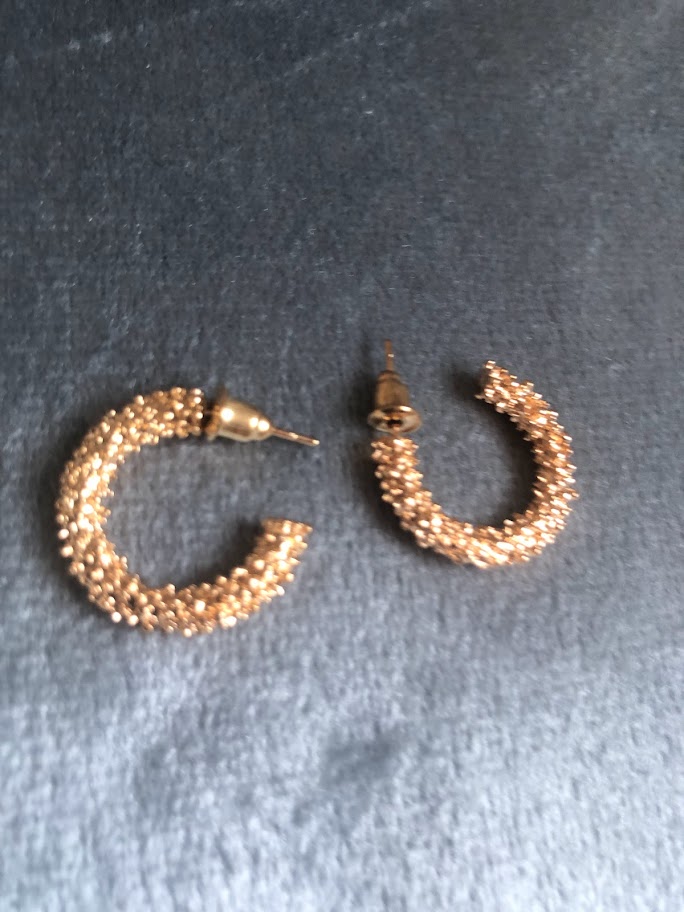 BOUCLE D'OREILLE DORÉES BOD009