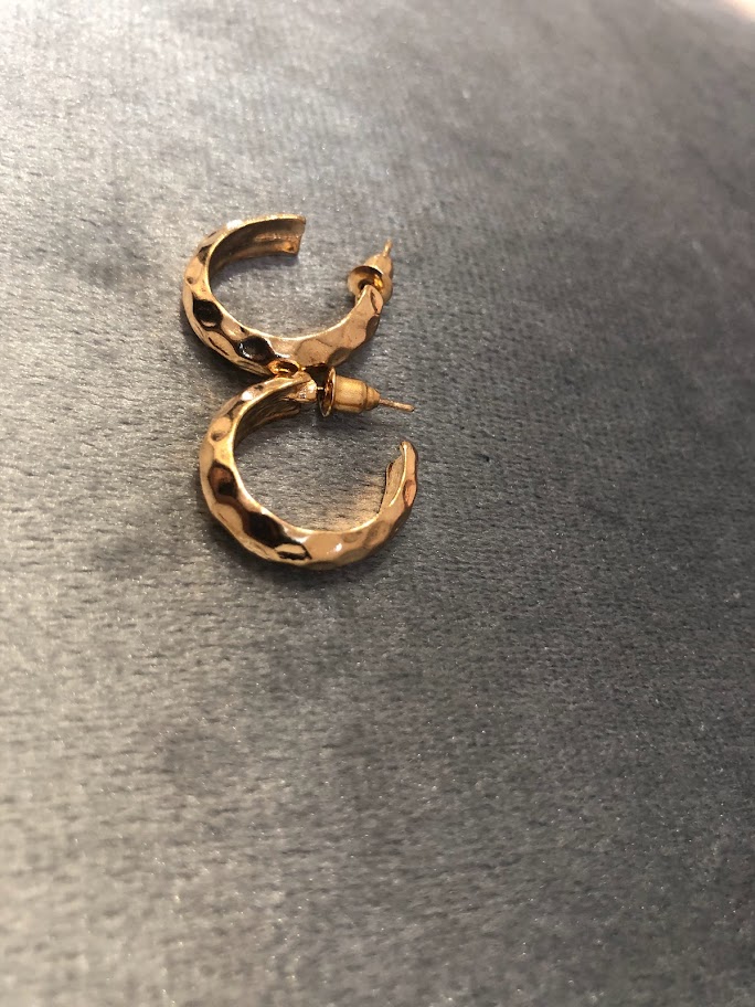 BOUCLE D'OREILLE DORÉES BOD013