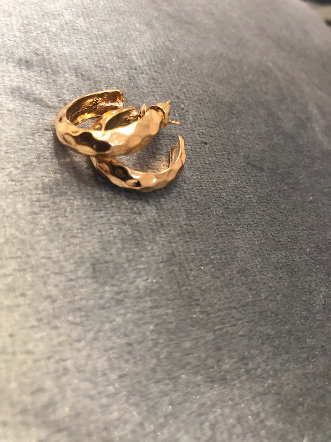 BOUCLE D'OREILLE DORÉES BOD013