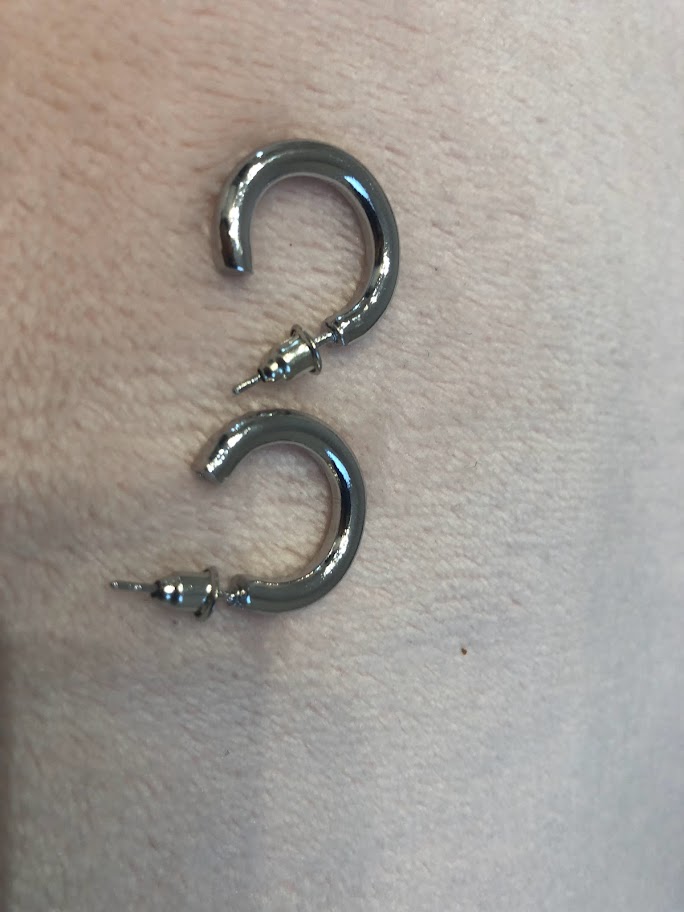 BOUCLE D'OREILLE ARGENTÉES BOA001