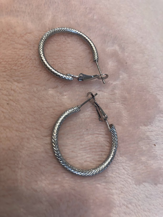 BOUCLE D'OREILLE ARGENTÉES BOA003