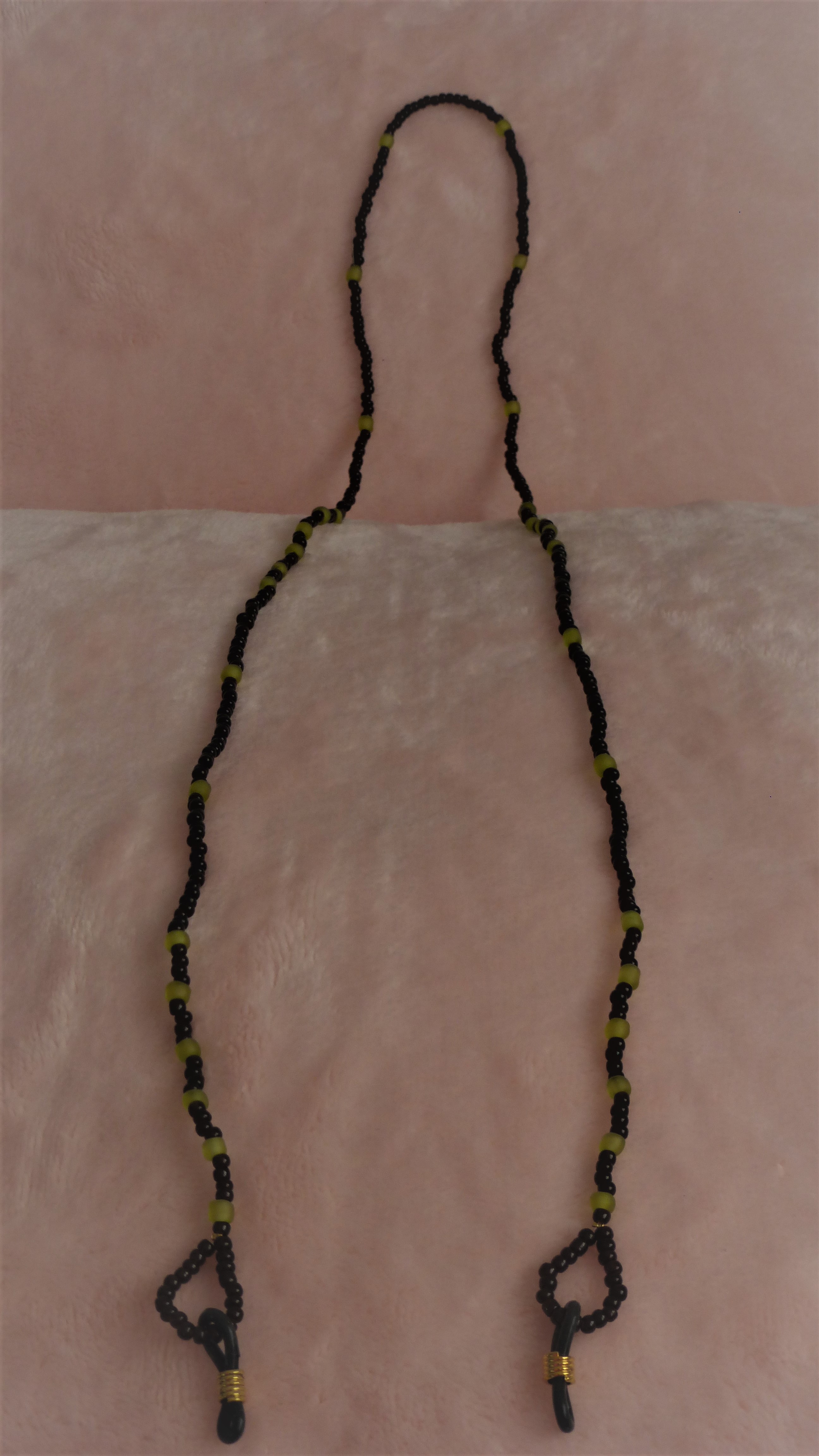 CORDON A LUNETTES MARRON ET ANIS