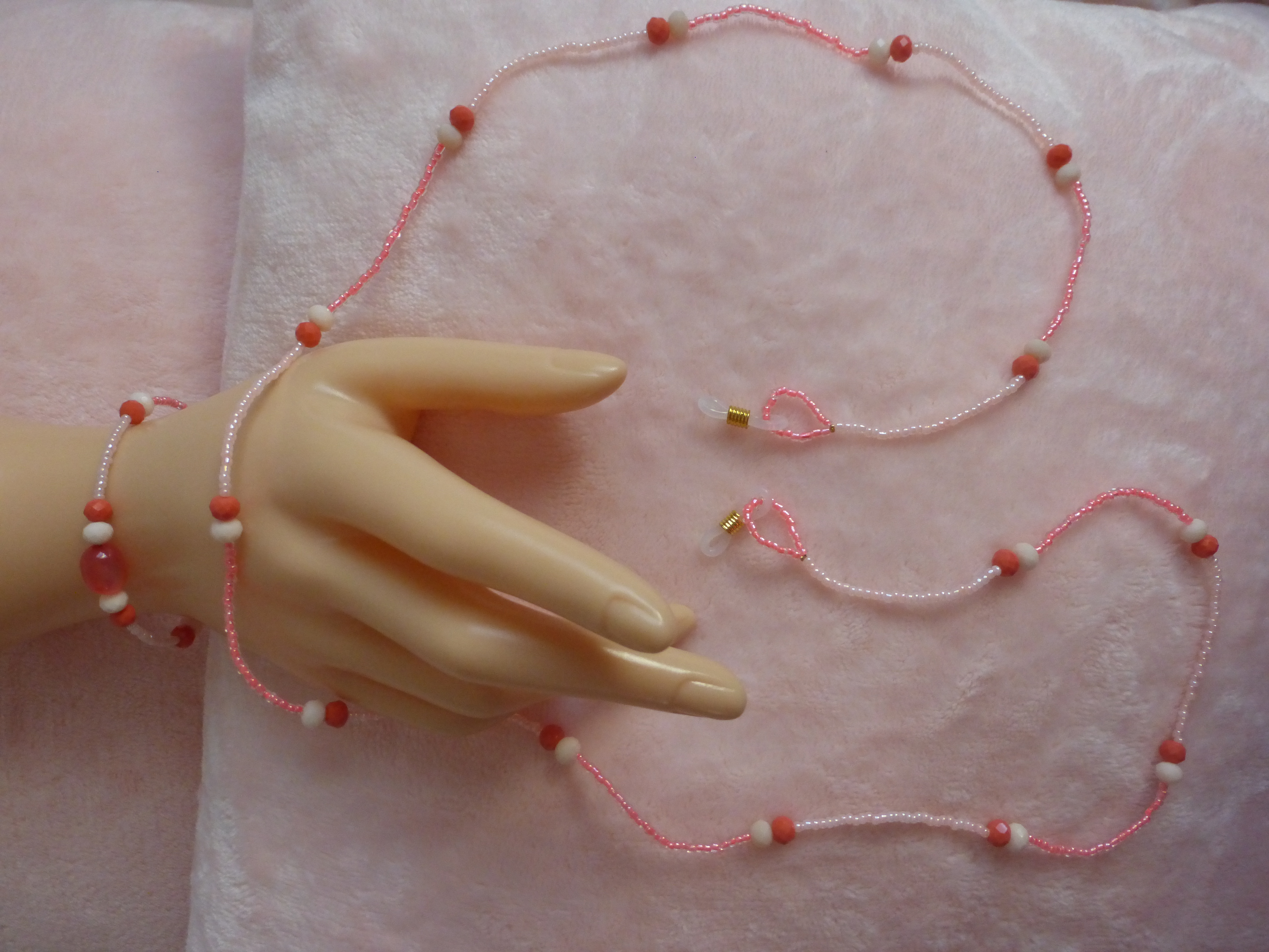 CORDON A LUNETTES ET BRACELET PECHE