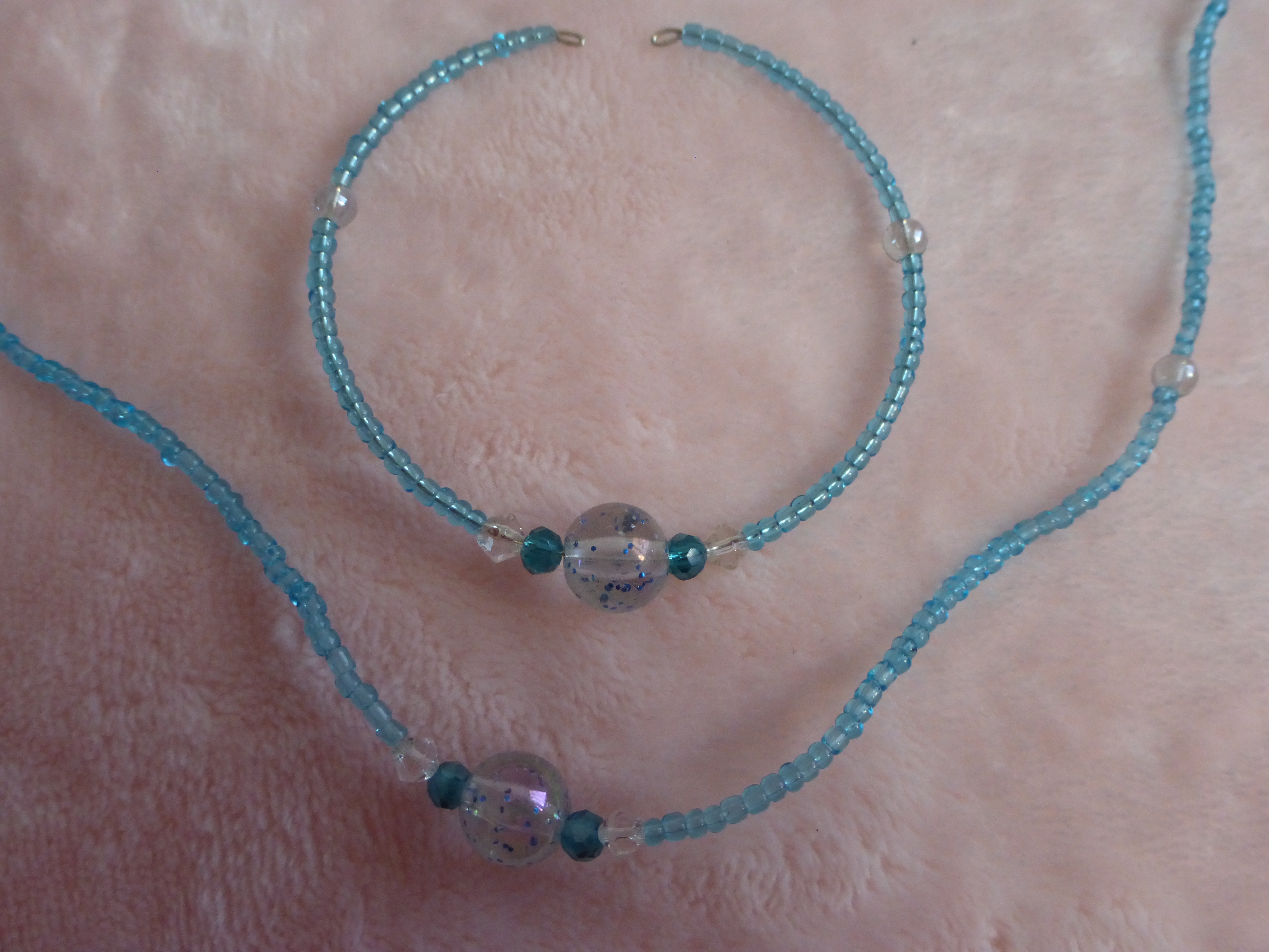 COLLIER BRACELET FEMME TONS TURQUOISES