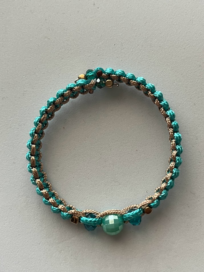 BRACELET TURQUOISET ET DORÉ