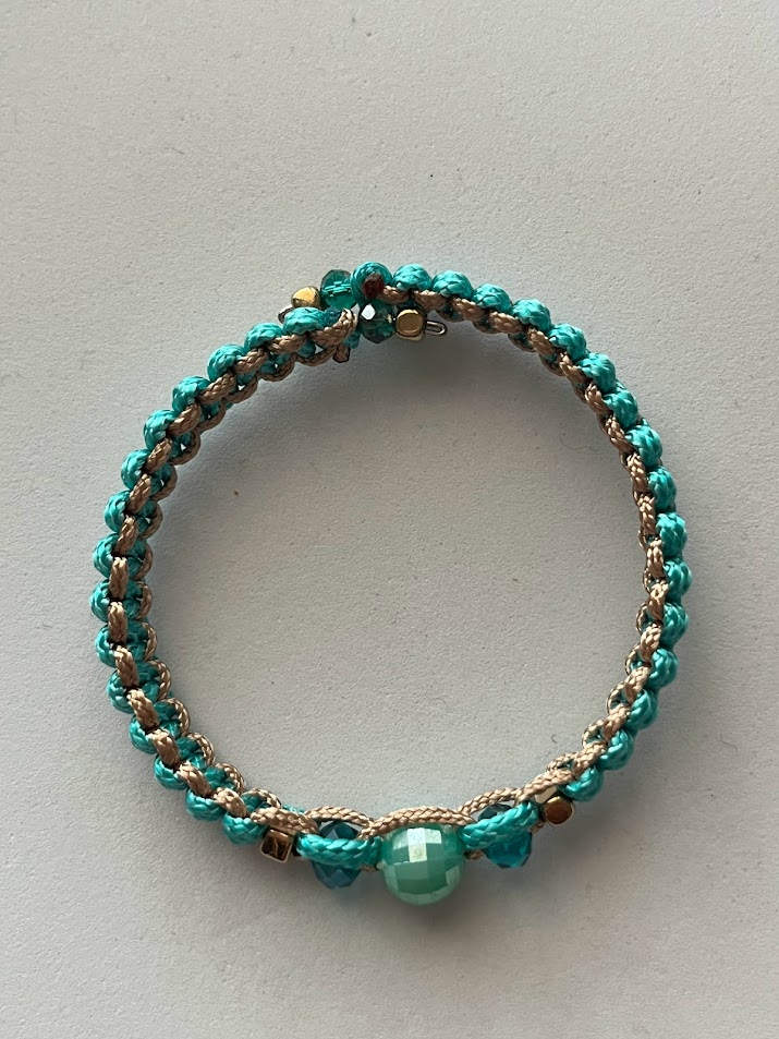 BRACELET TURQUOISET ET DORÉ