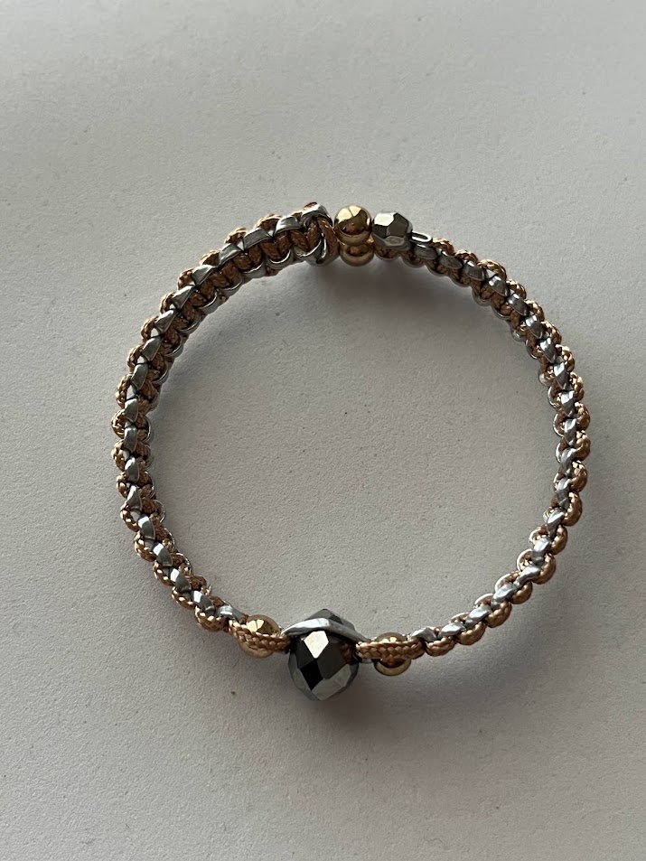 BRACELET DORÉ ET ARGENTÉ
