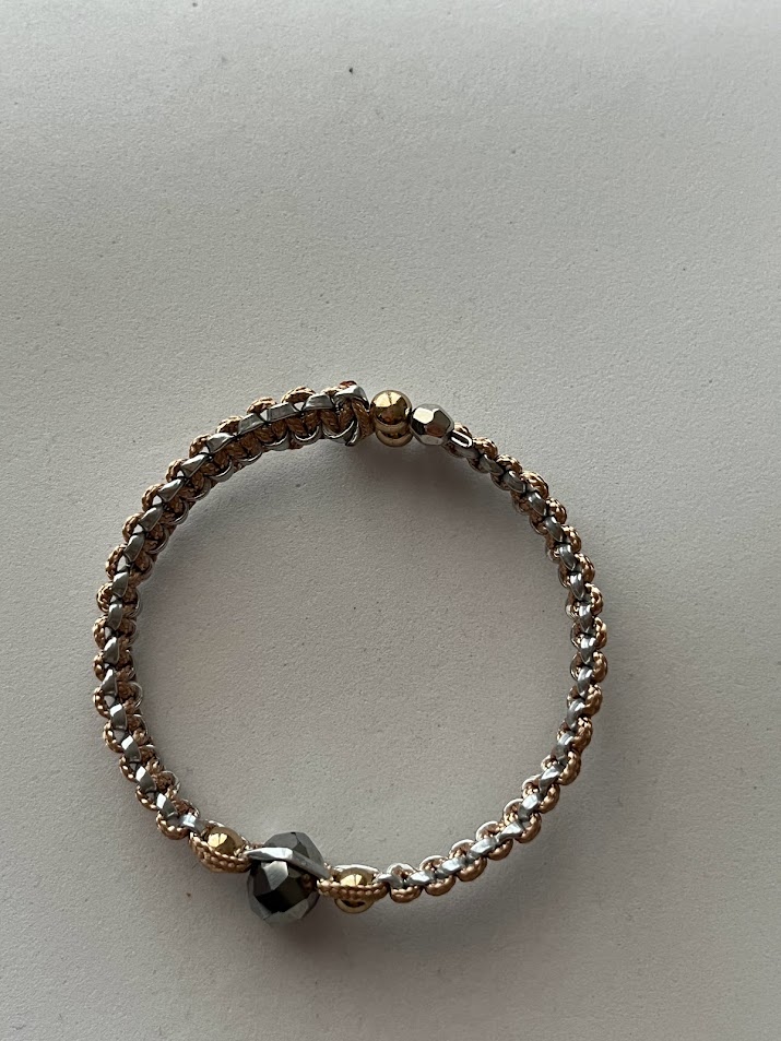 BRACELET DORÉ ET ARGENTÉ