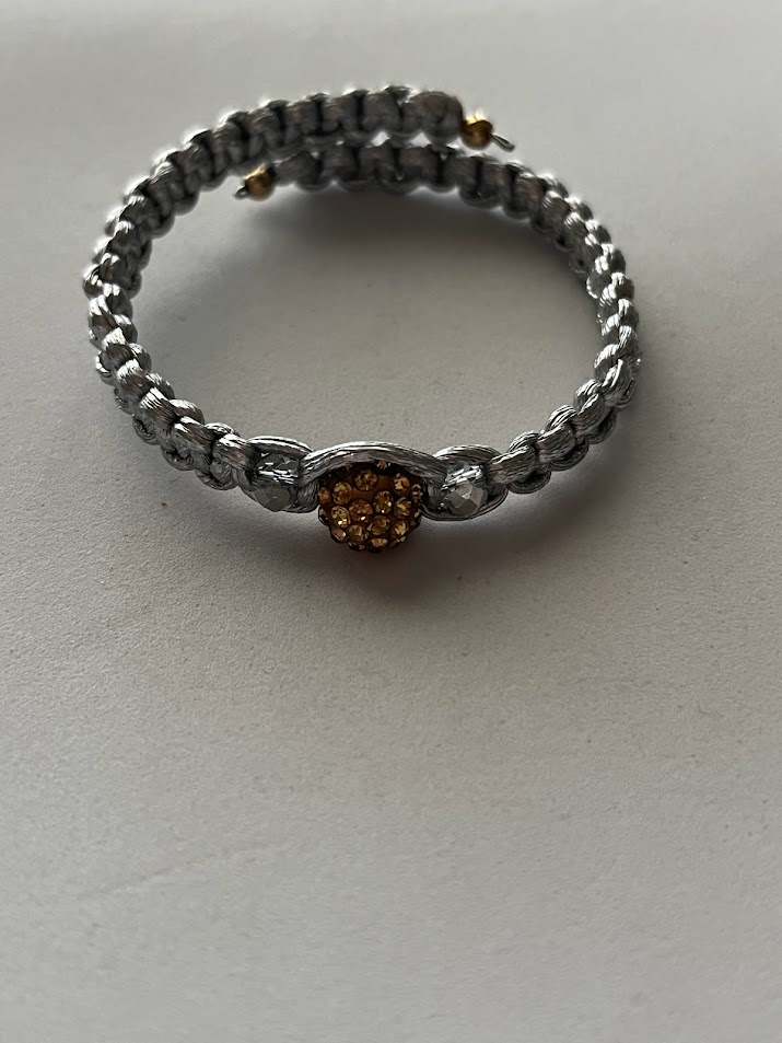 BRACELET ARGENTÉ ET DORÉ