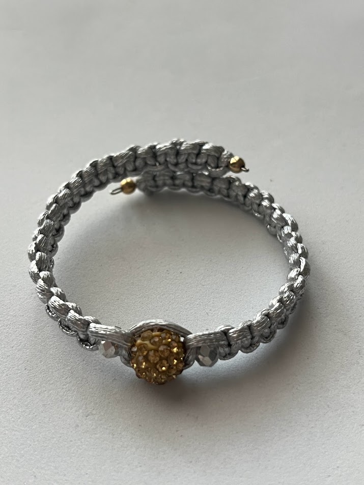 BRACELET ARGENTÉ ET DORÉ