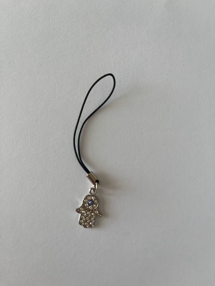 BIJOUX DE MOBILE MAIN DE FATIMA ARGENTÉ